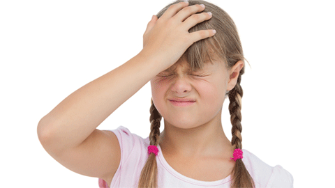 Trẻ có dấu hiệu bị nhức đầu do tăng huyết áp