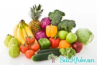 Chế độ ăn cho người béo phì với các loại rau của quả