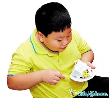 Béo phì ở trẻ em do chế độ ăn giàu chất béo