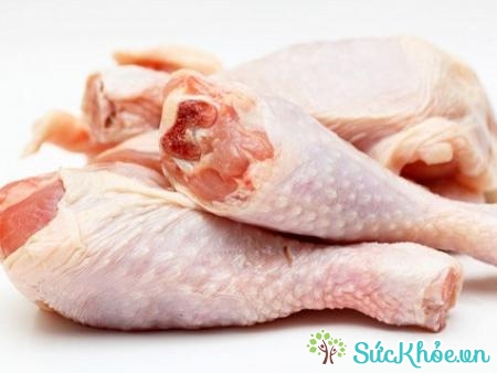 Thịt gà là nguồn chứa selen phong phú