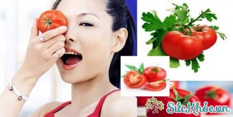 Tác dụng của cà chua giúp tăng cường thị lực là ngăn ngừa bệnh quáng gà 
