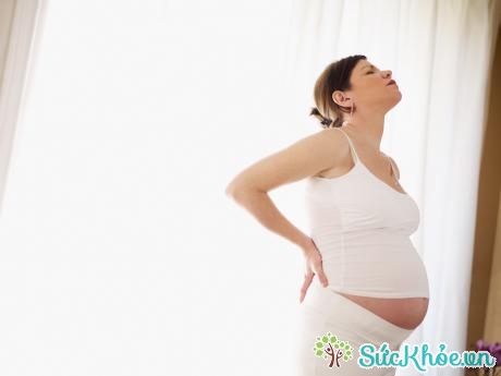 Thai nhi phát triển gây áp lực lên vùng xương chậu dẫn tới bệnh trĩ khi mang thai