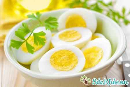 Trứng là thực phẩm tăng cường năng lượng hiệu quả