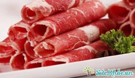 Thịt đỏ - loại thịt mà người bệnh nên hạn chế ăn