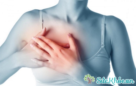 Bệnh bụi phổi bông cũng có biểu hiện đau tức ngực