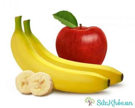 Ăn chuối hoặc táo giúp chữa trào ngược dạ dày hiệu quả