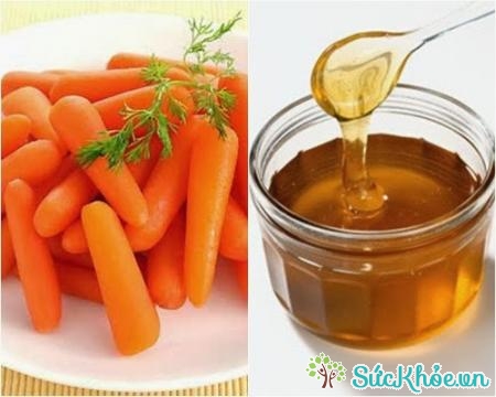 Cà rốt mật ong chữa bệnh trĩ