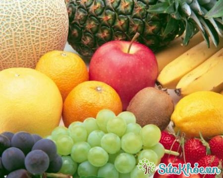 Thực phẩm tốt cho người ung thư trực tràng là Rau xanh và hoa quả tươi