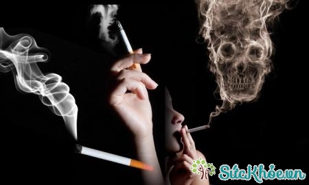 Khói thuốc lá gây viêm phế quản cấp