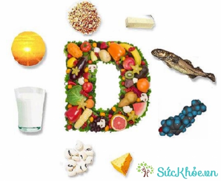 Thiếu hụt vitamin D do chế độ dinh dưỡng không đủ vitamin D