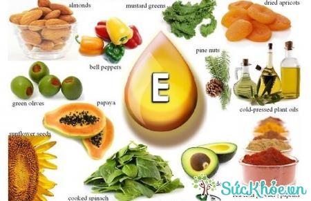 Bổ sung vitamin E bằng cách ăn nhiều rau xanh, đậu đỗ, lạc