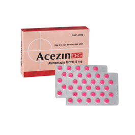 Thuốc Acezin DHG điều trị triệu chứng các trường hợp dị ứng hô hấp