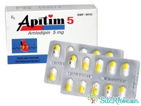 Apitim là thuốc điều trị tăng huyết áp và điều trị dự phòng ở người bệnh đau thắt ngực ổn định