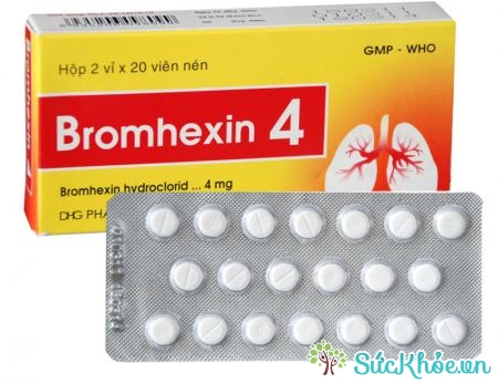 Bromhexin 4 hỗ trợ điều trị bệnh về đường hô hấp