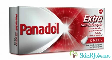 Panadol Extra có hiệu quả trong điều trị đau nhẹ đến vừa và hạ sốt
