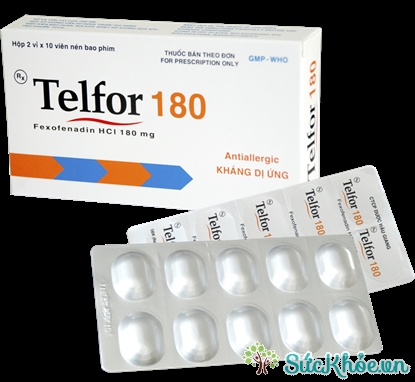 Telfor 180 giúp điều trị các triệu chứng viêm mũi dị ứng