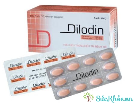 Dilodin là một loại thuốc điều trị trĩ cấp và trĩ mạn