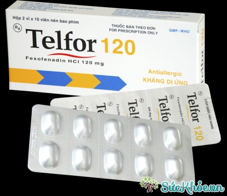 Telfor 120 là một thuốc đối kháng histamin