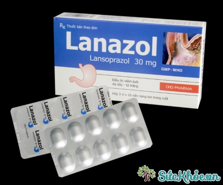 Lanazol là thuốc có tác dụng chống tiết acid dạ dày
