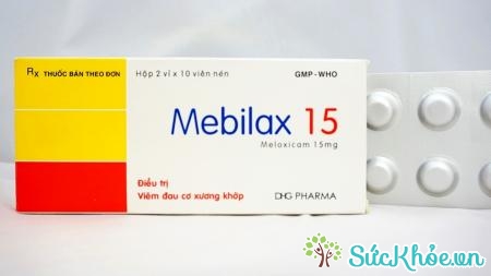 Mebilax là thuốc kháng viêm không steroid, dẫn xuất của oxicam