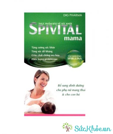 Spivital MaMa bổ sung dinh dưỡng và chất thiết yếu cho phụ nữ