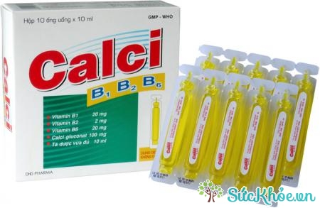 Calci B1B2B6 là thuốc dùng bổ sung Calci và Vitamin cho cơ thể trẻ nhỏ