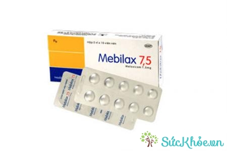Mebilax 7,5 điều trị các triệu chứng đau nhức mạn tính trong viêm đau khớp xương...