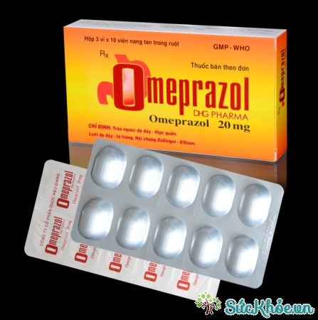 Omeprazol là thuốc giúp ức chế bơm proton, chống loét dạ dày tá tràng