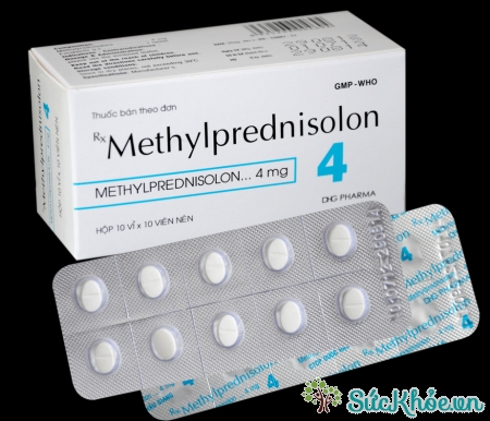 Methylprednisolon có tác dụng chống viêm và giảm miễn dịch trong: viêm khớp dạng thấp, lupus ban đỏ...