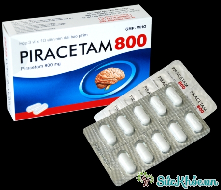 Piracetam điều trị chóng mặt, nhức đầu, mê sảng nặng 