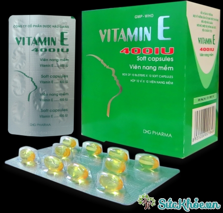 Vitamin E 400IU là thuốc uống giúp làm đẹp và tăng cường sức khỏe