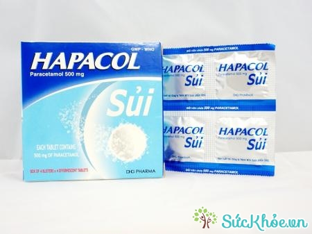 Hapacol sủi điều trị các triệu chứng đau hiệu quả