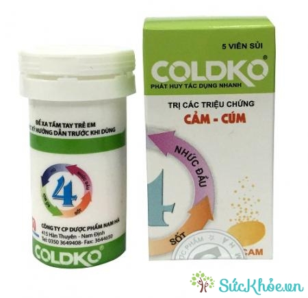 Coldko là một loại thuốc giảm đau - hạ sốt