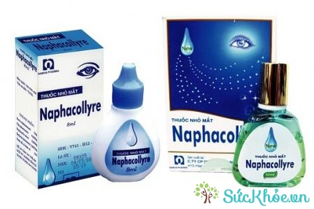 Naphacollyre là thuốc điều trị viêm kết mạc, loét giác mạc