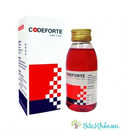 Codeforte siro là một loại thuốc trị ho hiệu quả
