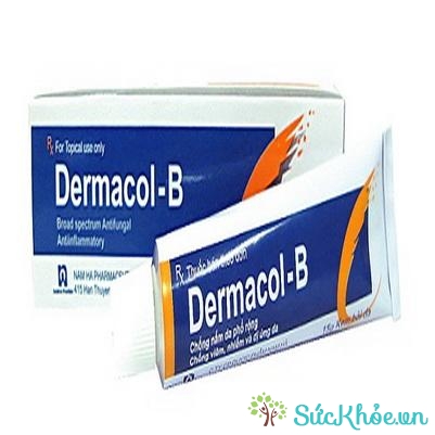 Dermacol-B là thuốc có tác dụng trị bệnh nấm da