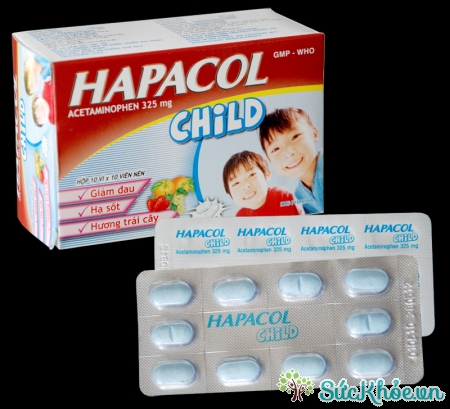 Hapacol Child điều trị các triệu chứng đau hiệu quả