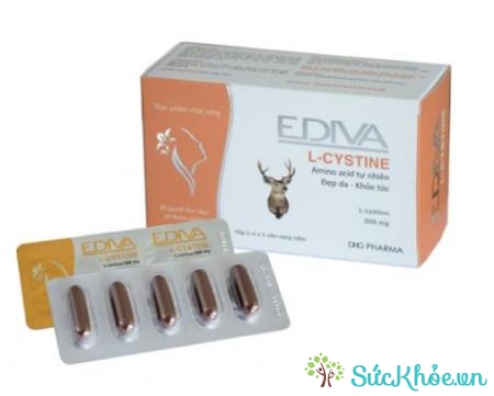 Ediva L-CYSTINE là một thực phẩm chức năng điều trị các rối loạn về da