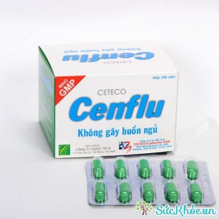 Ceteco cenflu ( vỉ 6 viên) là thuốc có tác dụng hạ nhiệt giảm đau, giảm ho hiệu quả