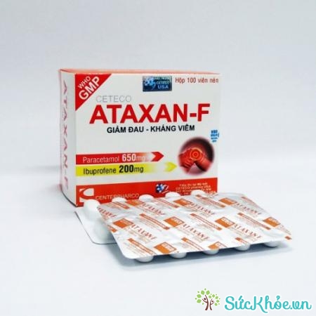 Ceteco ataxan - f có tác dụng giảm đau, kháng viêm hiệu quả