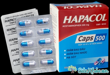 Hapacol Caps 500 có tác dụng điều trị các triệu chứng đau hiệu quả
