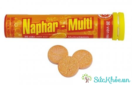 Naphar-Multi giúp phòng và điều trị bệnh do thiếu vitamin