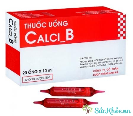 Calci-B dùng cho những trạng thái thiếu calci và mệt mỏi