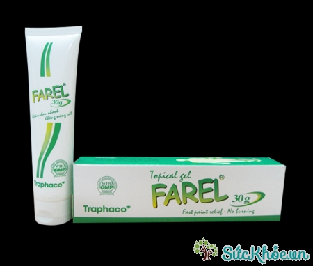 Thuốc Farel có tác dụng giảm đau và chống viêm hiệu quả