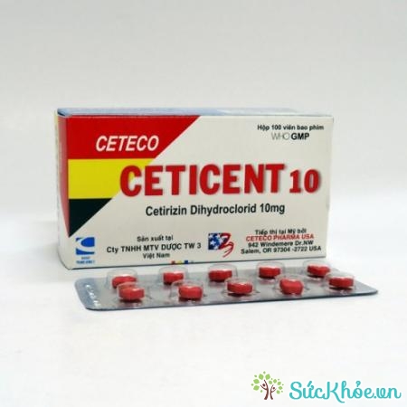 Ceteco ceticent 10 điều trị chứng viêm mũi dị ứng dai dẳng hiệu quả