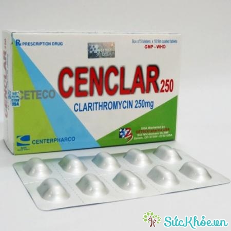 Ceteco cenclar 250 điều trị trường hợp nhiễm vi khuẩn nhạy cảm