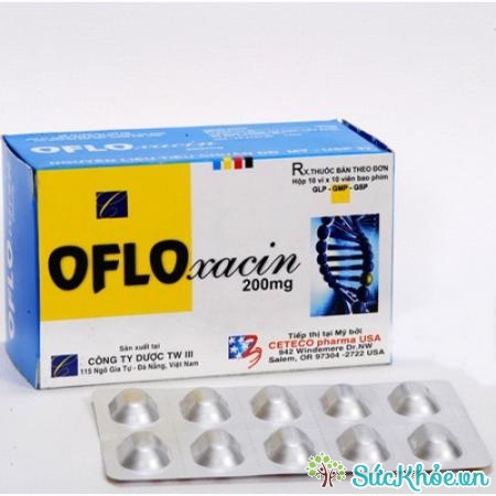 Ofloxacin 200mg là thuốc điều trị nhiễm khuẩn đường hô hấp