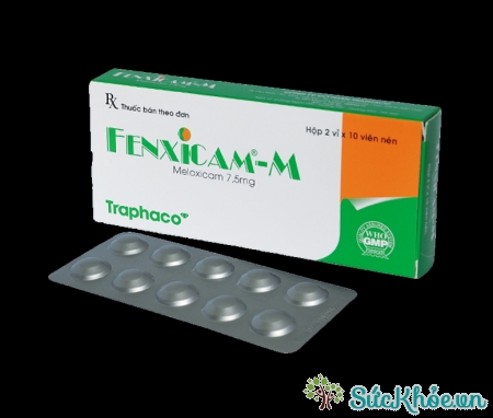 Fenxicam - M có chứa Meloxicam là thuốc chống viêm không steroid