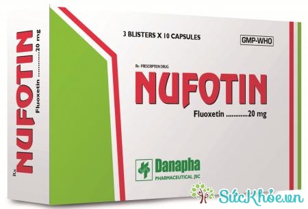 Nufotin được chỉ định trong bệnh trầm cảm, hội chứng hoảng sợ