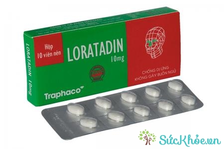 Loratadin là một thuốc kháng histamin điều trị các triệu chứng như ngứa, chảy nước mũi hiệu quả